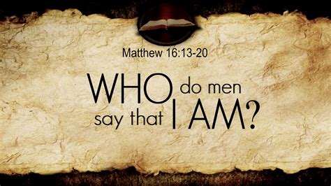 Amplified Bible But the LORD said to me, Do not say, I am only a young man, Because everywhere I send you, you shall go, And whatever I command you, you shall speak. . Who do men say that i am kjv